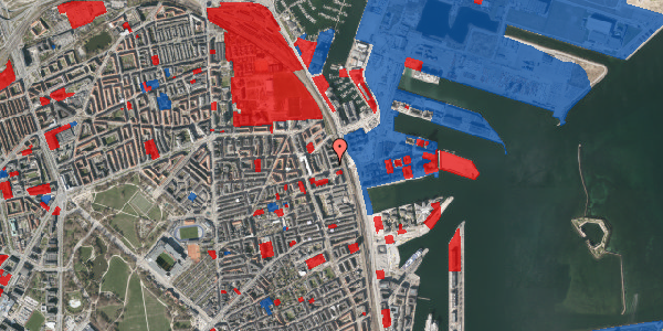 Jordforureningskort på Herninggade 4, 3. th, 2100 København Ø