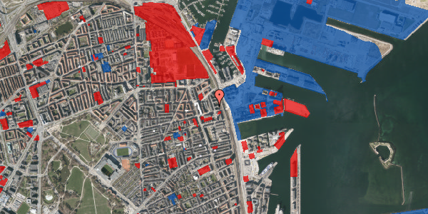 Jordforureningskort på Herninggade 6, st. tv, 2100 København Ø