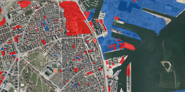 Jordforureningskort på Herninggade 7, 3. tv, 2100 København Ø