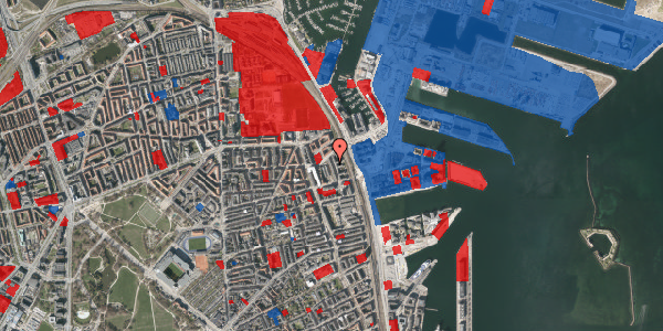 Jordforureningskort på Herninggade 17, 1. th, 2100 København Ø