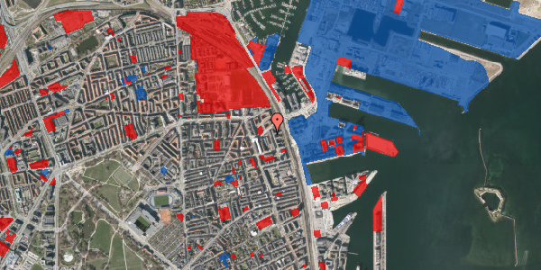 Jordforureningskort på Herninggade 19, 4. tv, 2100 København Ø