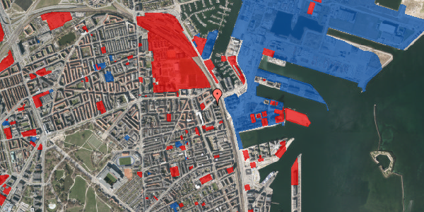 Jordforureningskort på Herninggade 26, 1. th, 2100 København Ø