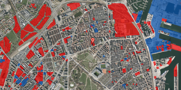 Jordforureningskort på Hesseløgade 3, kl. , 2100 København Ø