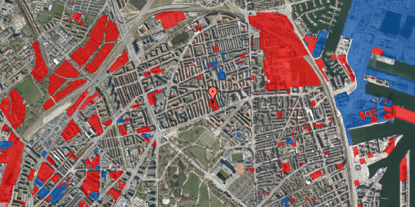 Jordforureningskort på Hesseløgade 9, 2. , 2100 København Ø