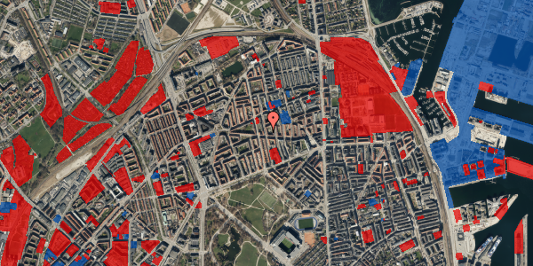 Jordforureningskort på Hesseløgade 24, st. tv, 2100 København Ø