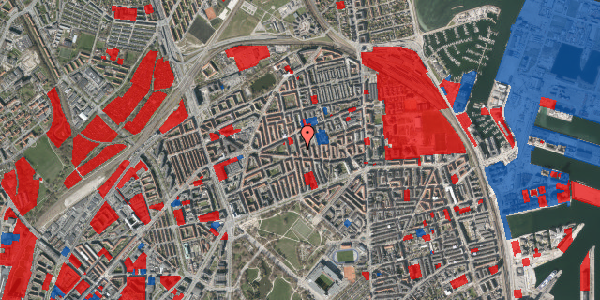 Jordforureningskort på Hesseløgade 28, st. th, 2100 København Ø