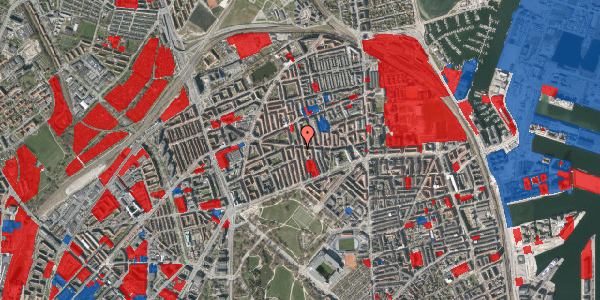 Jordforureningskort på Hesseløgade 29, kl. tv, 2100 København Ø