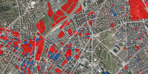 Jordforureningskort på Hildursgade 3, st. th, 2100 København Ø