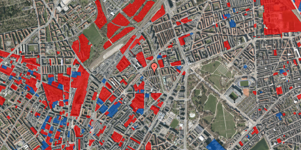 Jordforureningskort på Hildursgade 11, 1. tv, 2100 København Ø