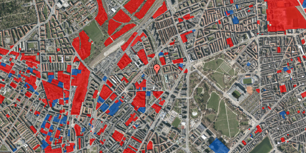 Jordforureningskort på Hildursgade 15, 1. th, 2100 København Ø