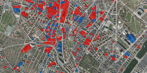 Jordforureningskort på Hillerødgade 2, 1. th, 2200 København N