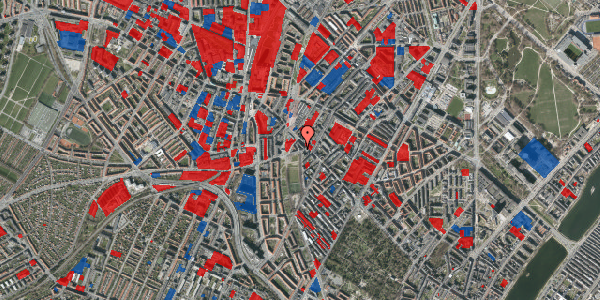 Jordforureningskort på Hillerødgade 4, 1. th, 2200 København N