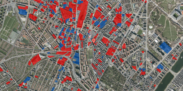 Jordforureningskort på Hillerødgade 10, st. th, 2200 København N