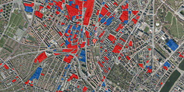 Jordforureningskort på Hillerødgade 15, 1. th, 2200 København N