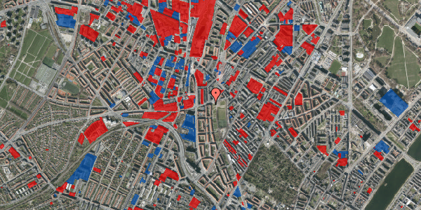 Jordforureningskort på Hillerødgade 15, 1. tv, 2200 København N