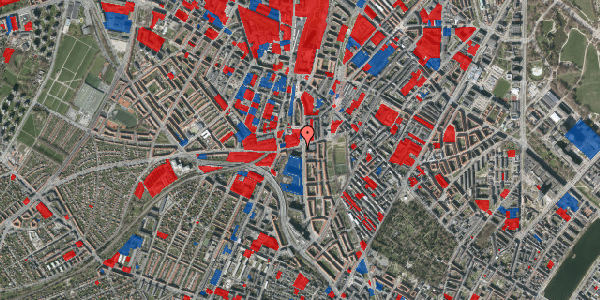 Jordforureningskort på Hillerødgade 23, st. 1, 2200 København N