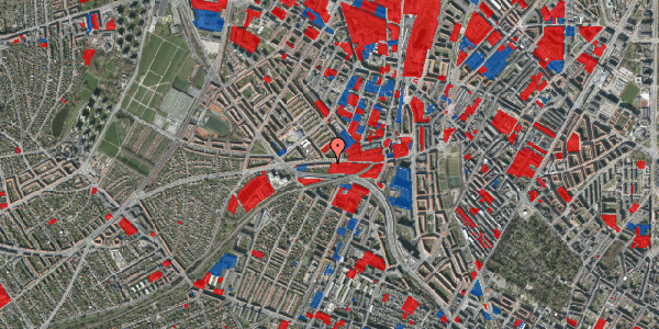 Jordforureningskort på Hillerødgade 55, 1. tv, 2200 København N