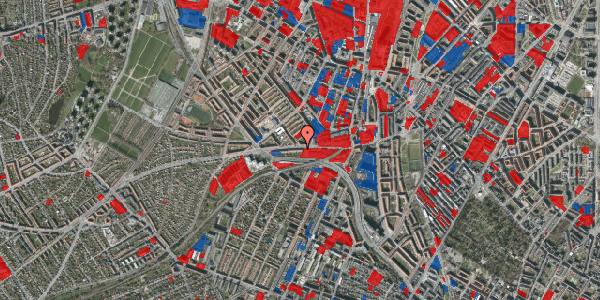 Jordforureningskort på Hillerødgade 57, 1. th, 2200 København N