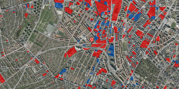 Jordforureningskort på Hillerødgade 63, st. th, 2200 København N