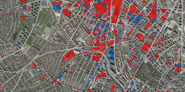 Jordforureningskort på Hillerødgade 68, st. th, 2200 København N