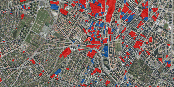 Jordforureningskort på Hillerødgade 70, 2. tv, 2200 København N