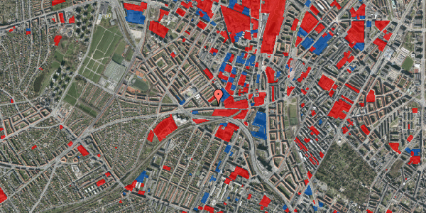 Jordforureningskort på Hillerødgade 72, 1. th, 2200 København N