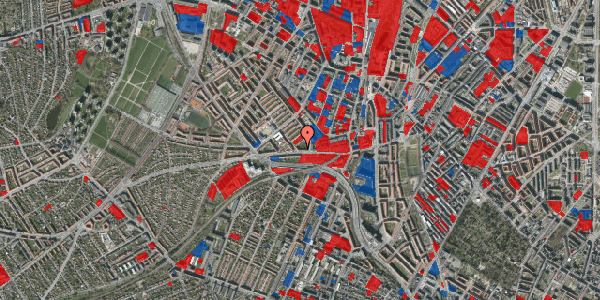 Jordforureningskort på Hillerødgade 72, 2. th, 2200 København N