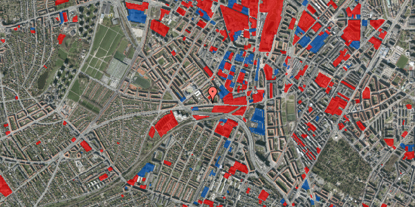 Jordforureningskort på Hillerødgade 74, 1. th, 2200 København N