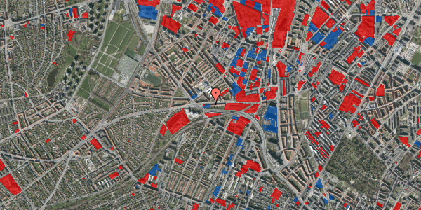 Jordforureningskort på Hillerødgade 77, st. th, 2200 København N