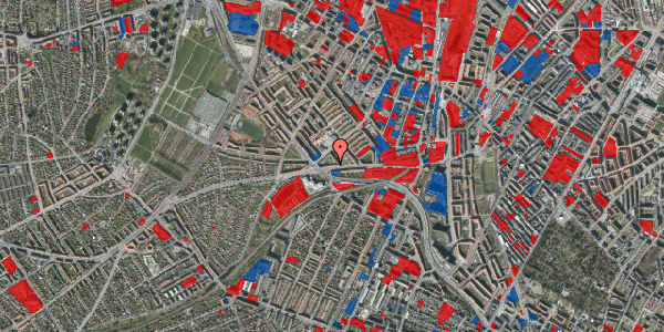 Jordforureningskort på Hillerødgade 84, 1. tv, 2200 København N