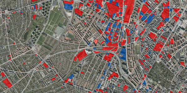 Jordforureningskort på Hillerødgade 84, 2. tv, 2200 København N