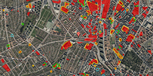 Jordforureningskort på Hillerødgade 86, 2. tv, 2200 København N