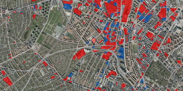 Jordforureningskort på Hillerødgade 86, 3. tv, 2200 København N