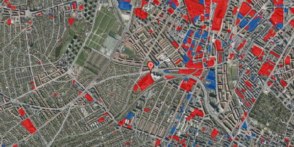 Jordforureningskort på Hillerødgade 95, 2400 København NV