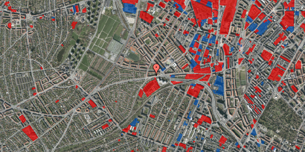 Jordforureningskort på Hillerødgade 124, st. th, 2400 København NV