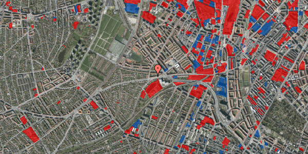 Jordforureningskort på Hillerødgade 126, 1. th, 2400 København NV