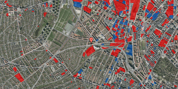 Jordforureningskort på Hillerødgade 132, st. tv, 2400 København NV