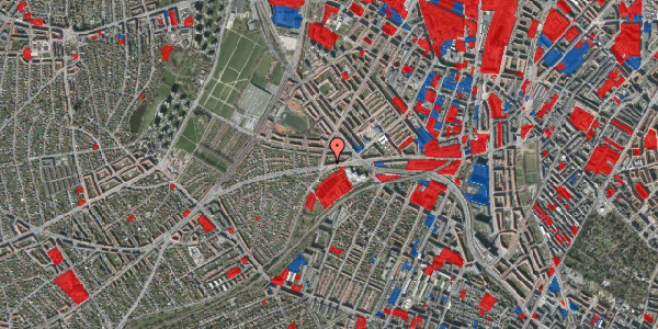 Jordforureningskort på Hillerødgade 132, 1. tv, 2400 København NV