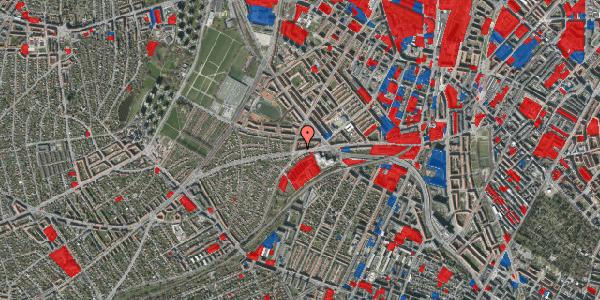 Jordforureningskort på Hillerødgade 132, 2. th, 2400 København NV