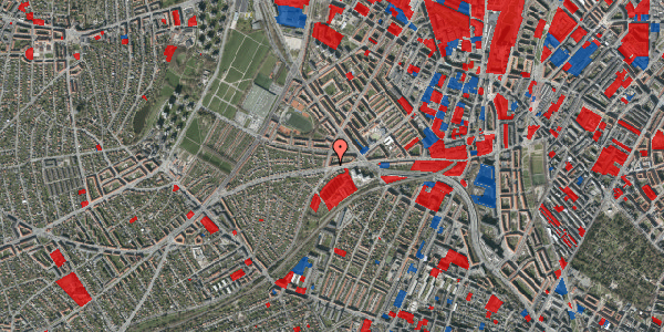 Jordforureningskort på Hillerødgade 134, st. tv, 2400 København NV