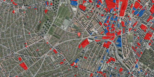 Jordforureningskort på Hillerødgade 150, 2400 København NV