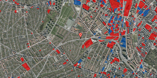 Jordforureningskort på Hillerødgade 156, 2400 København NV