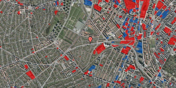 Jordforureningskort på Hillerødgade 160, 2400 København NV