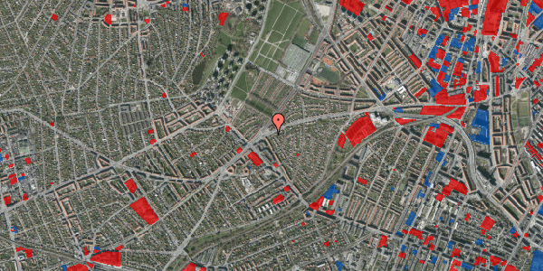 Jordforureningskort på Hillerødgade 165, 2400 København NV