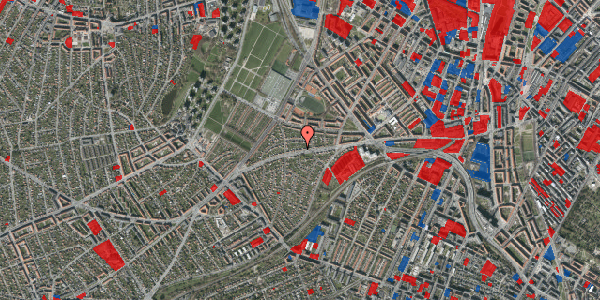 Jordforureningskort på Hillerødgade 166, 2400 København NV