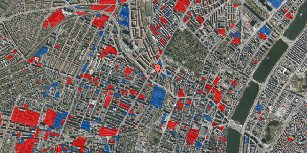 Jordforureningskort på Hiort Lorenzens Gade 27, st. th, 2200 København N