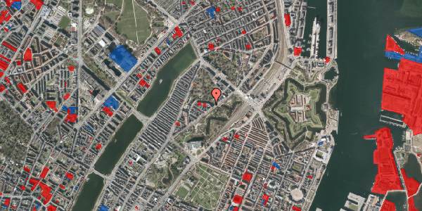 Jordforureningskort på Hjalmar Brantings Plads 1, 3. , 2100 København Ø