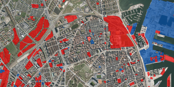Jordforureningskort på Hjelmsgade 4, st. th, 2100 København Ø