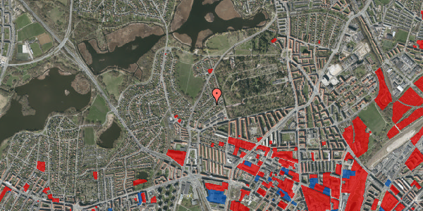 Jordforureningskort på Hjortholms Allé 25, 2400 København NV