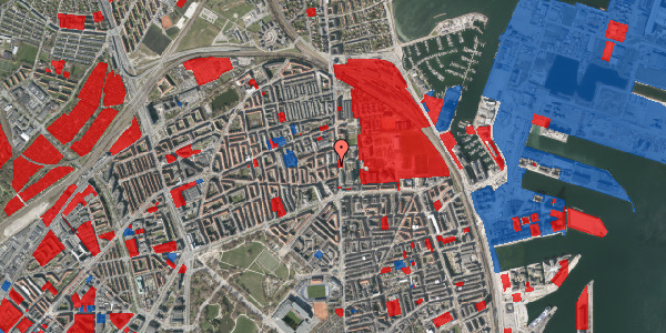 Jordforureningskort på Hjortøgade 1, 1. tv, 2100 København Ø